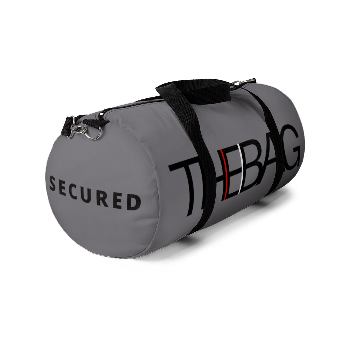 Secure The Bag (Grey Duffle)