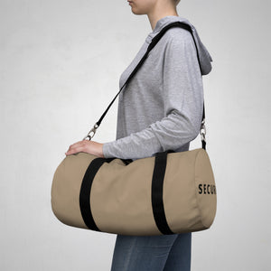 Secure The Bag (Khaki Duffle)