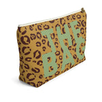 Secure The Bag (Minty Tan Leopard Pouch)