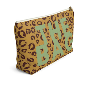 Secure The Bag (Minty Tan Leopard Pouch)