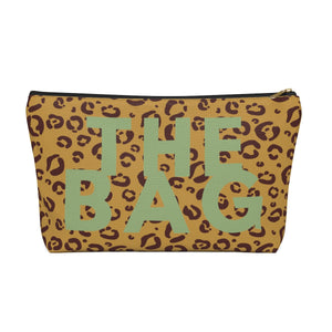 Secure The Bag (Minty Tan Leopard Pouch)