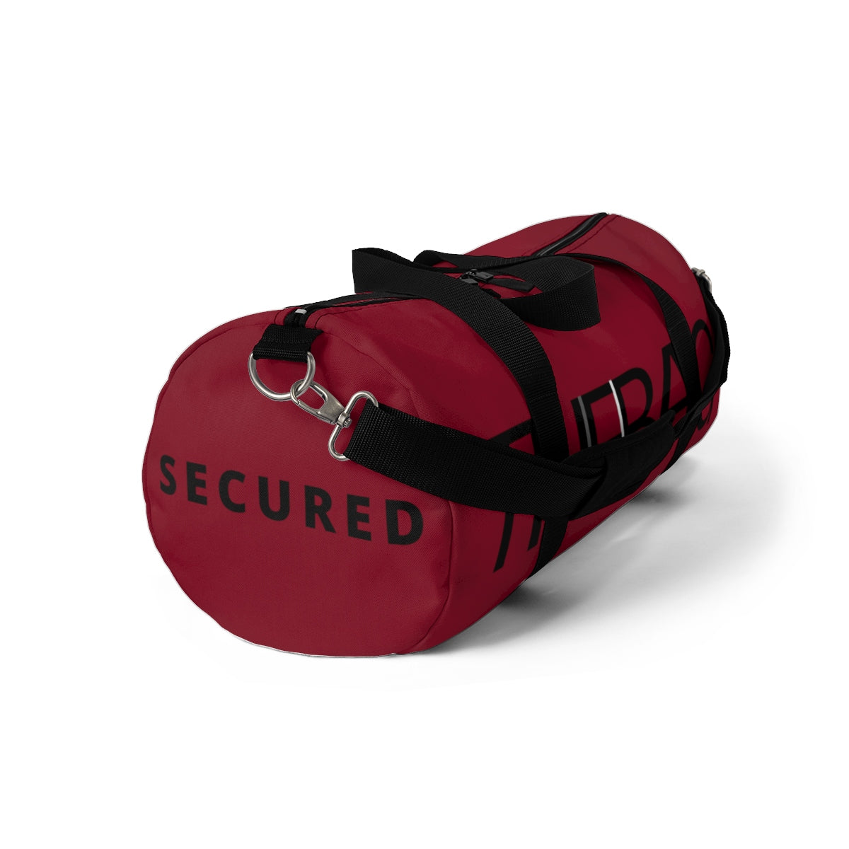 Secure The Bag (Bordeaux Duffle)