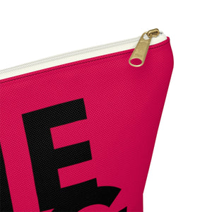 Secure The Bag (Deep Rose Pouch)