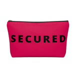 Secure The Bag (Deep Rose Pouch)