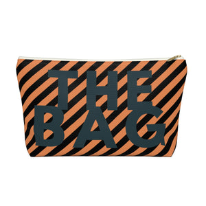 Secure The Bag (Tan Striped Pouch)