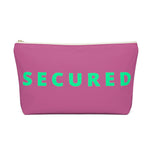 Secure The Bag (Seafoam & Rose Pouch)