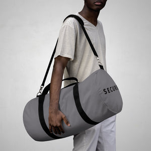 Secure The Bag (Grey Duffle)
