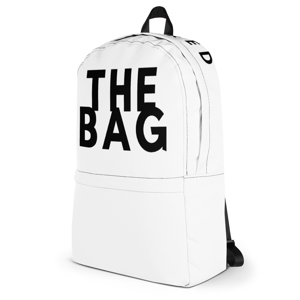 Secure The Bag Backpack (White) - Myrthland