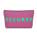 Secure The Bag (Seafoam & Rose Pouch)