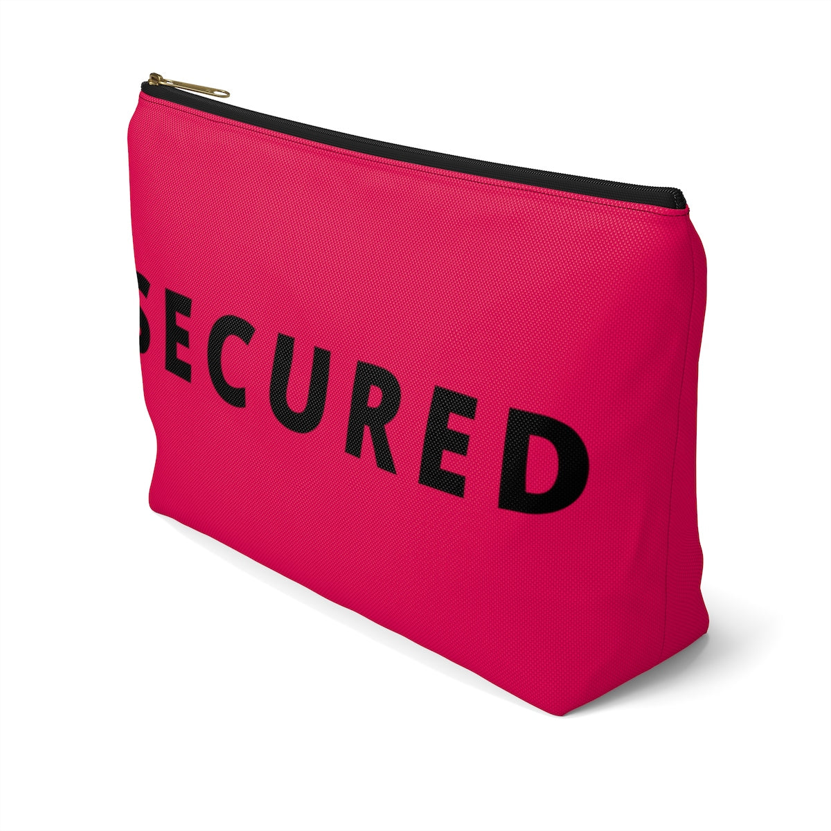 Secure The Bag (Deep Rose Pouch)