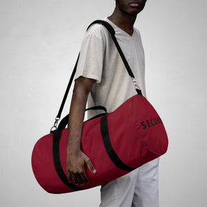 Secure The Bag (Bordeaux Duffle)