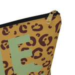 Secure The Bag (Minty Tan Leopard Pouch)