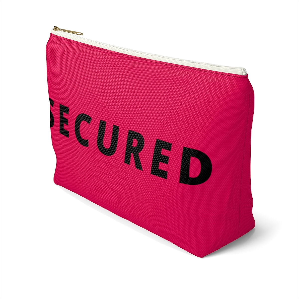 Secure The Bag (Deep Rose Pouch)
