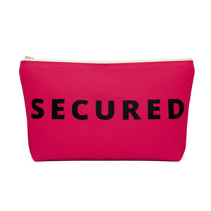 Secure The Bag (Deep Rose Pouch)