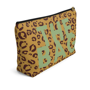 Secure The Bag (Minty Tan Leopard Pouch)