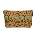 Secure The Bag (Minty Tan Leopard Pouch)