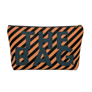 Secure The Bag (Tan Striped Pouch)