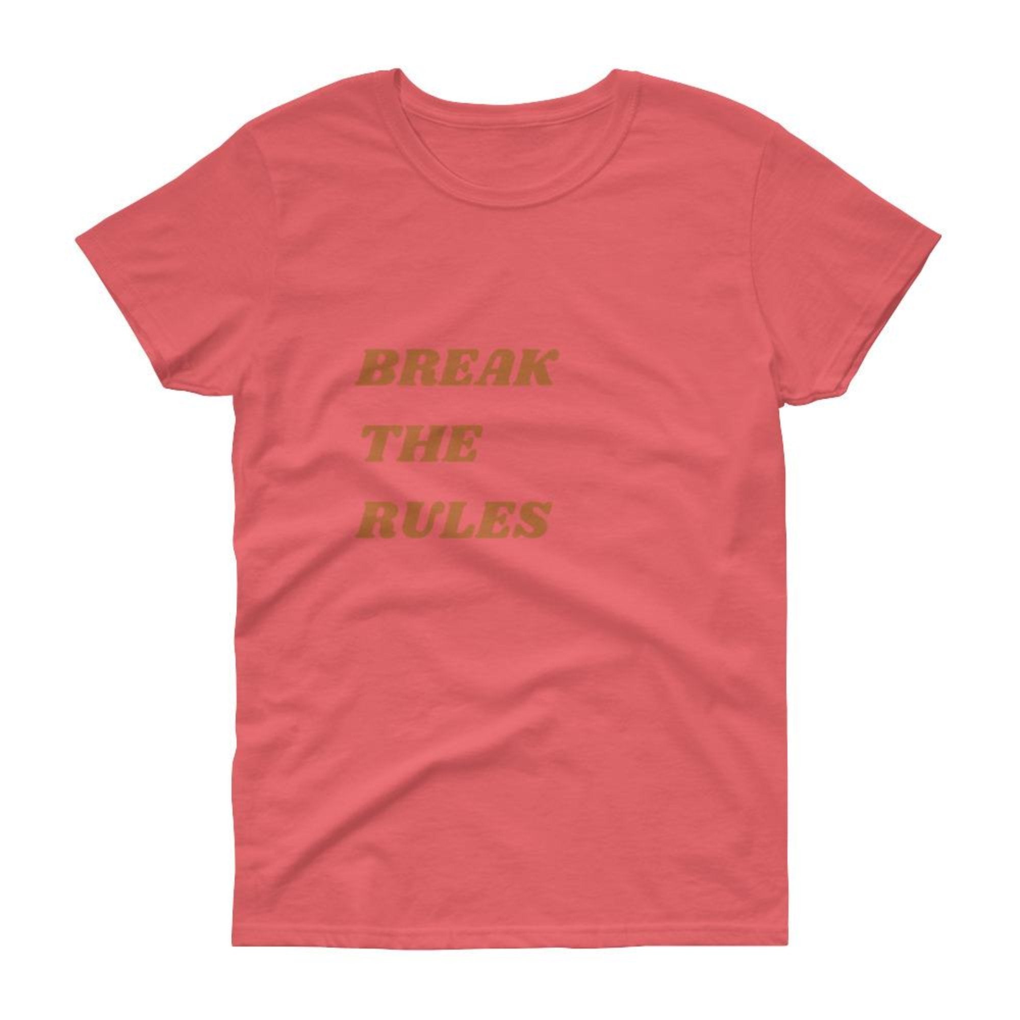Break the Rules short sleeve t-shirt - Myrthland
