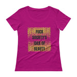 F*** Society's Beauty Standards Scoop neck Tee - Myrthland