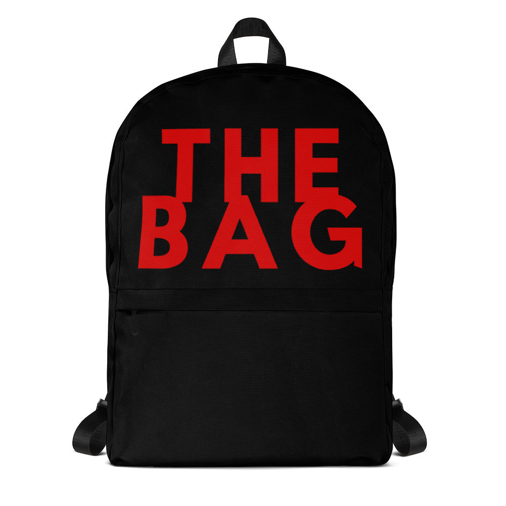 Secure The Bag Backpack (Black & Red) - Myrthland