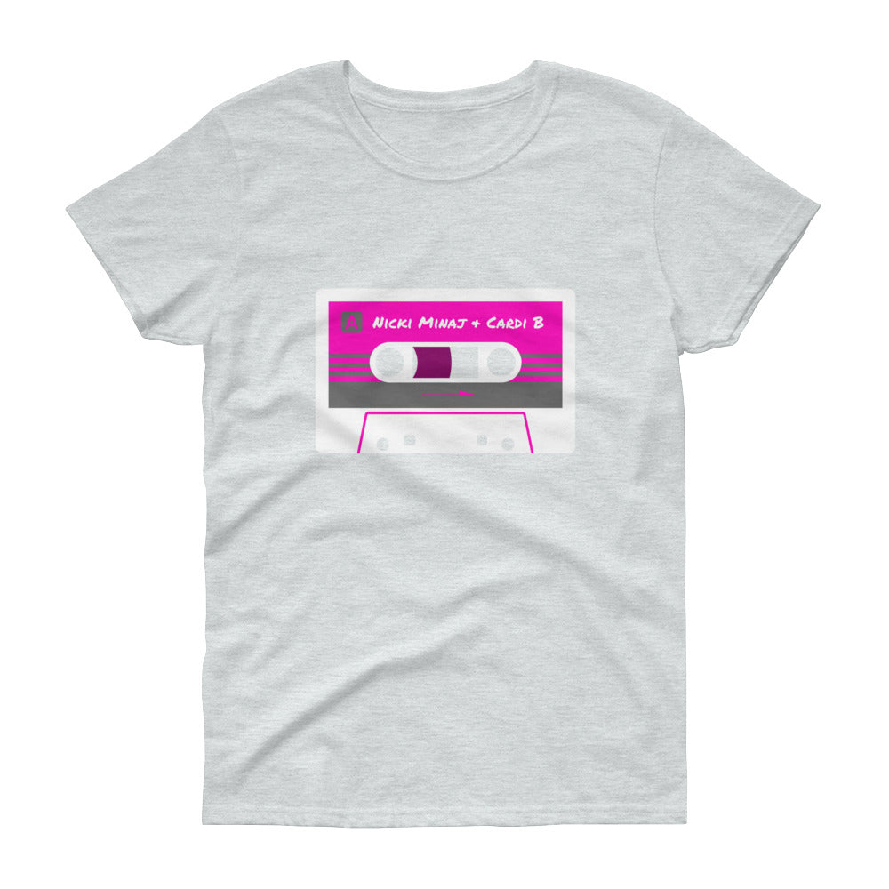 Women of Hip Hop short sleeve t-shirt - Myrthland
