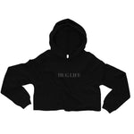 T(hug) Life Cropped Hoodie (Black) - Myrthland