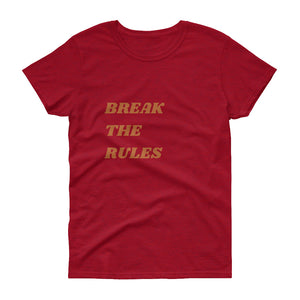 Break the Rules short sleeve t-shirt - Myrthland