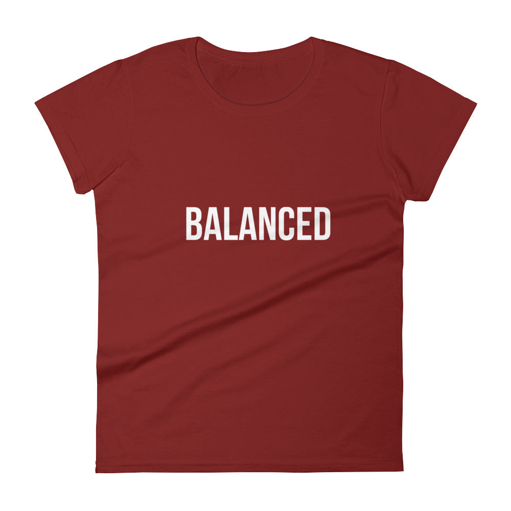 Balanced Women's short sleeve t-shirt - Myrthland