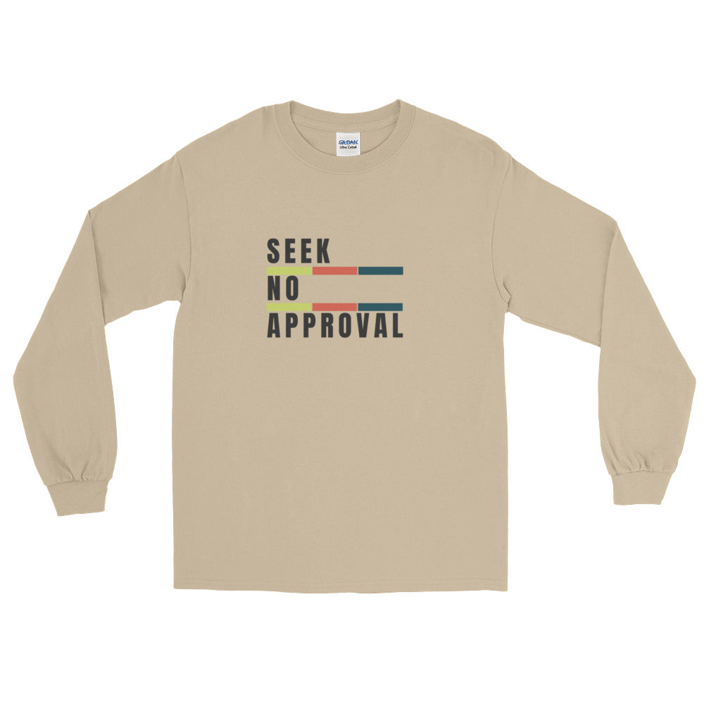 Seek No Approval Long Sleeve T-Shirt - Myrthland