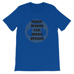Music Speaks T-Shirt - Myrthland