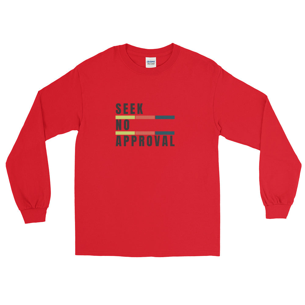 Seek No Approval Long Sleeve T-Shirt - Myrthland