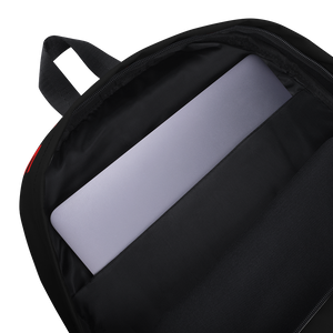 Secure The Bag Backpack (Black & Red) - Myrthland