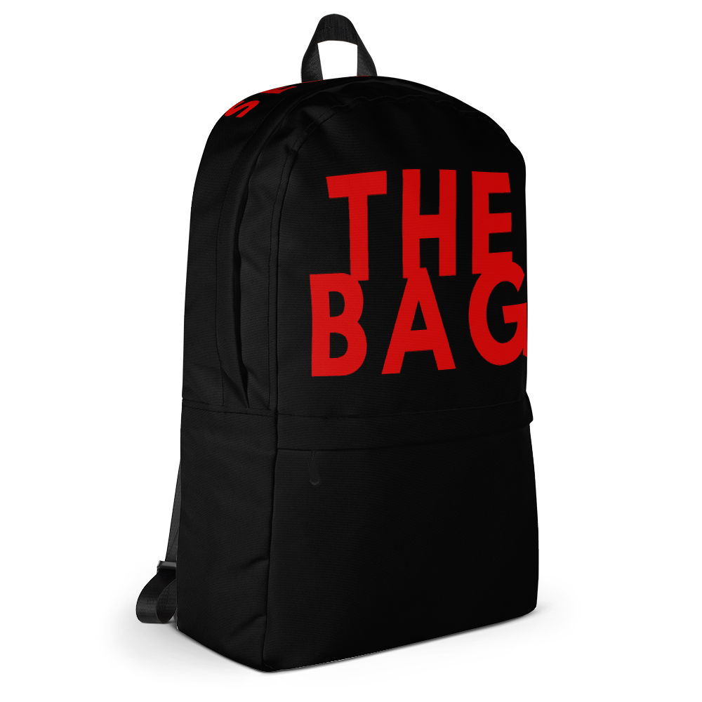 Secure The Bag Backpack (Black & Red) - Myrthland